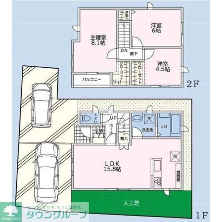 日進ドリームハウス II E棟の物件間取画像
